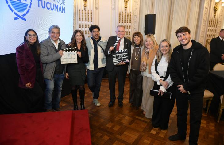 El gobernador Jaldo encabezó el lanzamiento de Cine Tucumano