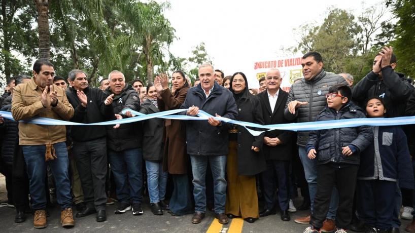 Jaldo inauguró el tramo Aguilares – Monte Bello de la ruta 331