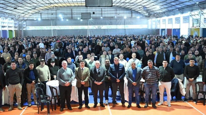 Jaldo participó de un encuentro con la Policía por el Día del Padre