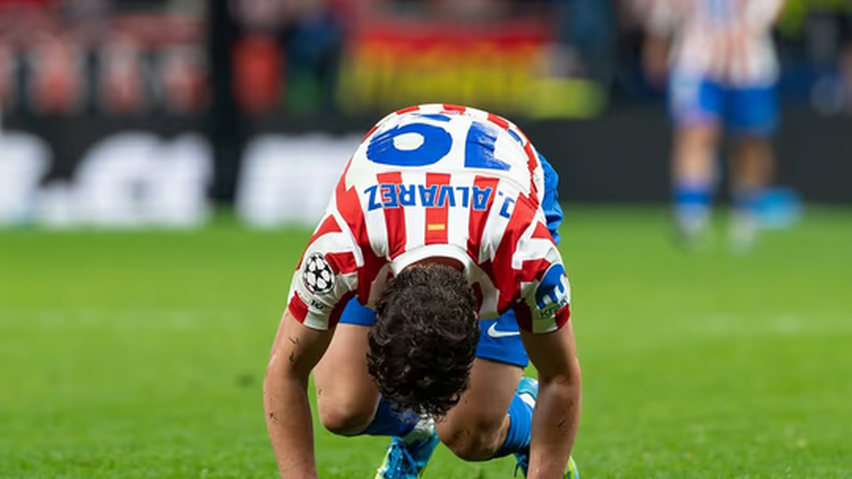 Julián Álvarez faltó por tercer día al entrenamiento del Atlético de Madrid