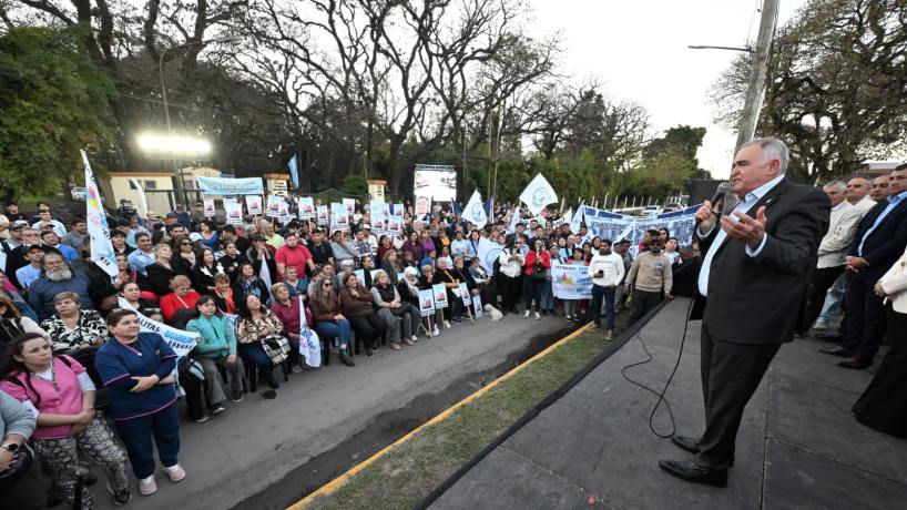 Jaldo inauguró obras viales y la nueva filial del IPSST en Las Talitas