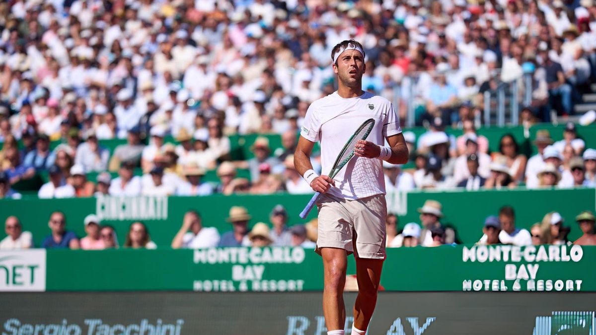 Tomás Etcheverry no pudo ante Alcaraz
